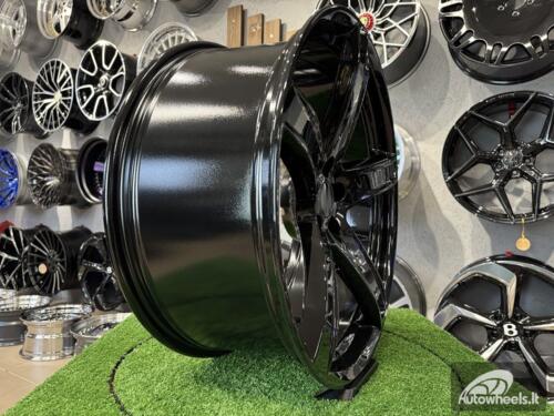 Ratlankis Hellcat HC2 Style R22X9.5J 5X115 ET18 71.6 Gloss Black