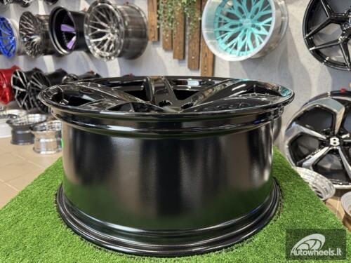 Ratlankis Hellcat HC2 Style R22X9.5J 5X115 ET18 71.6 Gloss Black