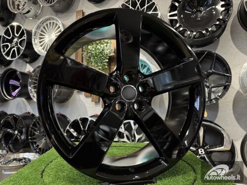 Ratlankis Land Rover Defender Style R22X9J 5X120 ET38 72.6 Gloss Black