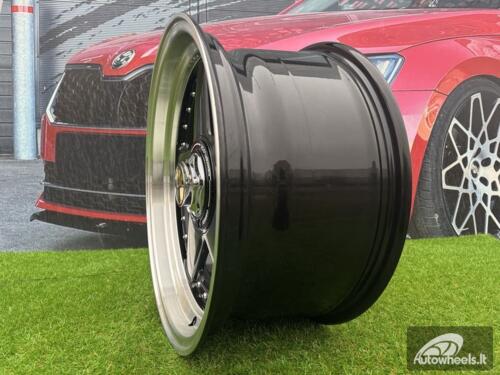 Ratlankis Ferrari Azev Type A Style R17X8.5J 4X100/5X100 ET25 73.1 Black