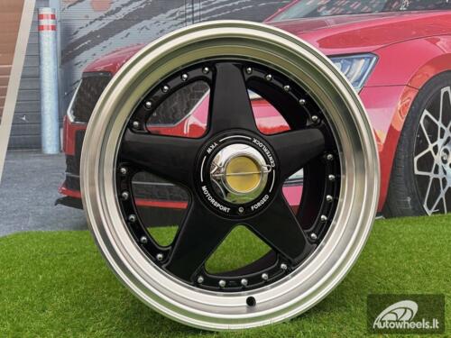 Ratlankis Ferrari Azev Type A Style R17X8.5J 4X100/5X100 ET25 73.1 Black