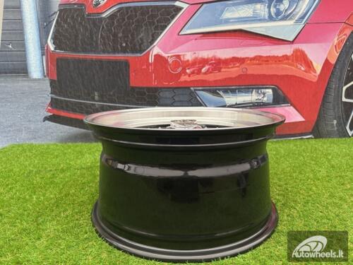 Ratlankis Ferrari Azev Type A Style R17X8.5J 4X100/5X100 ET25 73.1 Black