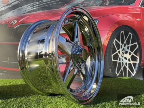 Ratlankis Ferrari Azev Type A Style R17X8.5J 4X100/5x100 ET25 73.1 Chrome