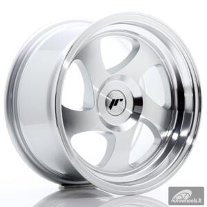 JR Wheels JR15 15x8 ET20 Blank Machined Silver