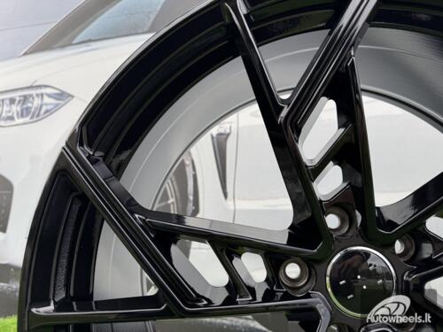 Ratlankis R18x8  5X112  ET  35  66.5  I5611  Black (BL)  For AUD  (K7)  (New ABT Style)