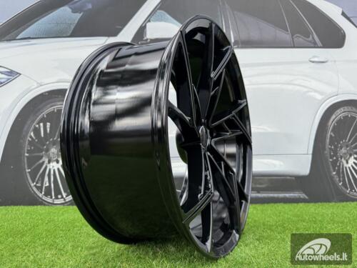 Ratlankis R22x10  5X112  ET  20  66.5  I5611  Black (BL)  For AUD  (K7+Z5)  (New ABT Style)