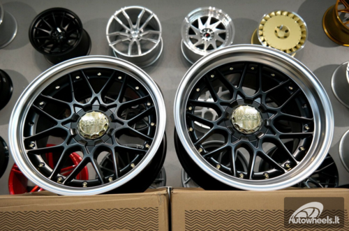 Ratlankis R18x8  10X120/112  ET  30  72.6  HX025  (HX025)  Black Half Matt+Polished Lip (BLHMPL)  For HAXER  (Z1+Z7)  (Rear+Front)