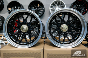 Ratlankis R18x9  10X120/112  ET  35  72.6  HX025  (HX025)  Black Half Matt+Polished Lip (BLHMPL)  For HAXER  (Z1)  (Rear+Front)