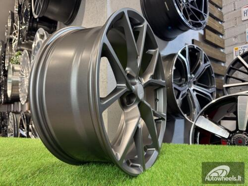Ratlankis Granit 8X18 5X108 ET45 63,4 Satin Dark Grey