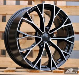 Ratlankis R17x7.5  5X112  ET  51  57.1  3S1279  Black Polished (MB)  For VW  (R)  (HYBRID FORGED New Model)