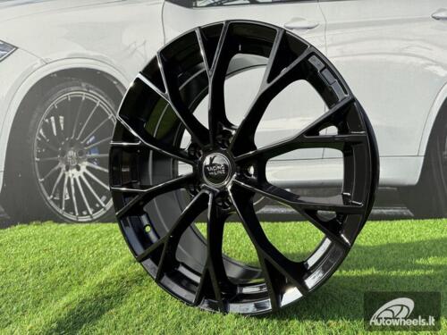 Ratlankis R19x8  5X112  ET  50  57.1  3S1279  Black (BL)  For VW  (M)  (HYBRID FORGED New Model)