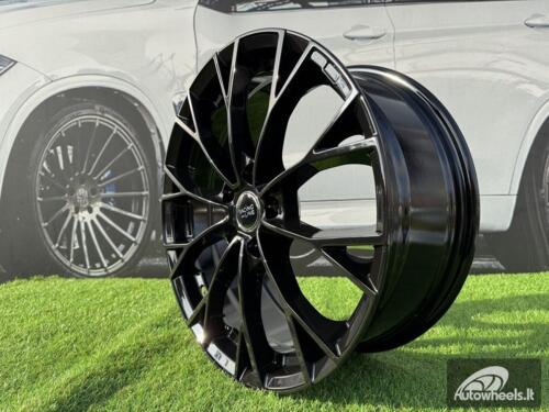 Ratlankis R19x8  5X112  ET  50  57.1  3S1279  Black (BL)  For VW  (M+P)  (HYBRID FORGED New Model)