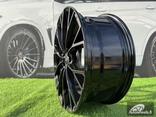 Ratlankis R19x8  5X112  ET  50  57.1  3S1279  Black (BL)  For VW  (M+P)  (HYBRID FORGED New Model)