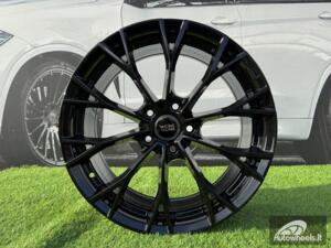 Ratlankis R19x8  5X112  ET  50  57.1  3S1279  Black (BL)  For VW  (M+P)  (HYBRID FORGED New Model)