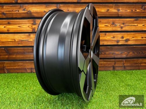 Ratlankis R17x6.5  5X114.3  ET  32  66.1  Y1274  Black Polished Half Matt (MBHM)  For DACIA  (P)  (NEW Model)