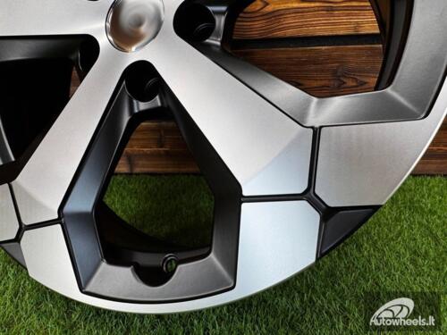 Ratlankis R17x6.5  5X114.3  ET  32  66.1  Y1274  Black Polished Half Matt (MBHM)  For DACIA  (P)  (NEW Model)