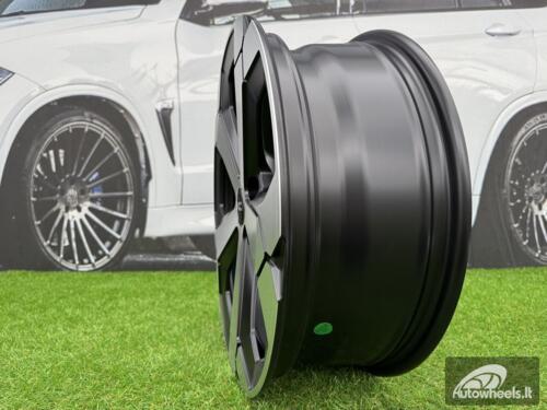 Ratlankis R18x6.5  5X114.3  ET  32  66.1  Y1274  Black Polished Half Matt (MBHM)  For DACIA  (R)  (NEW Model)