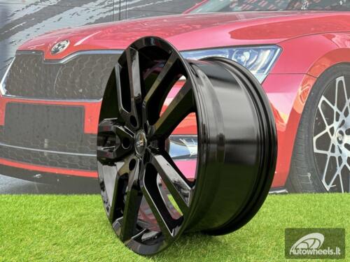 Ratlankis R19x8  5X108  ET  42  67.1  B5883  Black (BL)  For RACIN  (K4)