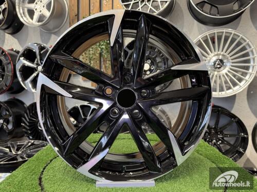 Ratlankis R18x7  5X114.3  ET  50  60.1  SF501  Black Polished (MB)  For TOYOT  (K7)  (HYBRID FORGED)