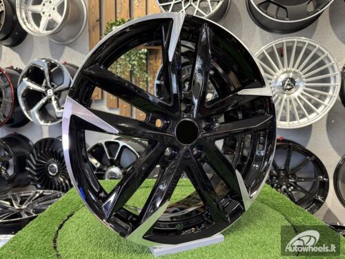 Ratlankis R18x7  5X114.3  ET  50  60.1  SF501  Black Polished (MB)  For TOYOT  (K7)  (HYBRID FORGED)