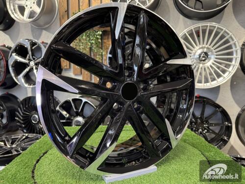 Ratlankis R18x7  5X114.3  ET  50  60.1  SF501  Black Polished (MB)  For TOYOT  (K7+Z7)  (HYBRID FORGED)