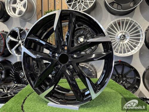 Ratlankis R18x7  5X114.3  ET  50  60.1  SF501  Black Polished (MB)  For TOYOT  (K7+Z7)  (HYBRID FORGED)
