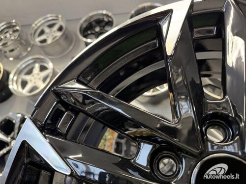 Ratlankis R18x7  5X114.3  ET  50  60.1  SF501  Black Polished (MB)  For TOYOT  (K7+Z7)  (HYBRID FORGED)