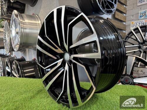 Ratlankis R20x9  5X112  ET  31  66.5  B1618  (IN0386)  Black Polished (MB)  For AUD  (P2)