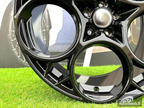 Ratlankis R19x10  5X110  ET  41  65.1  I5660  Black (BL)  For ALFA  (P2)  (Front+Rear NEW Model)