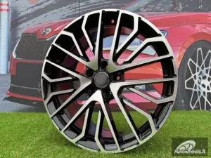 Ratlankis R19x8  5X112  ET  35  66.5  3S1261  Black Polished (MB)  For AUD  (P)  (HYBRID FORGED New Model)