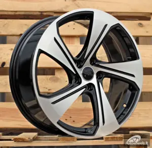 Ratlankis R19x8  5X112  ET  49  57.1  YS1270  Black Polished (MB)  For AUD  (P)  (HYBRID FORGED New Model)
