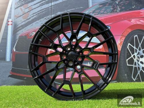 Ratlankis R19x8  5X112  ET  27  66.6  I0384  (3S1271)  Black (BL)  For BMW  (P)  (HYBRID FORGED Rear+Front)
