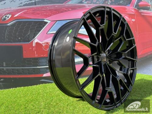 Ratlankis R19x8  5X112  ET  27  66.6  I0384  (3S1271)  Black (BL)  For BMW  (P)  (HYBRID FORGED Rear+Front)