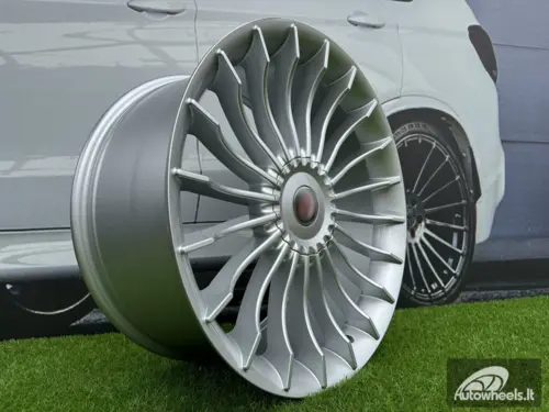 Ratlankis R17x7.5  5X120  ET  34  72.6  BK273  (XF961)  Silver (SI)  For BMW  (P2)