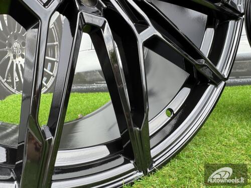 Ratlankis R21x8.5  5X112  ET  26  66.6  I0294  Black (BL)  For BMW  (Z5+K7+Z6)  (Rear+Front)