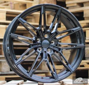 Ratlankis R22x10.5  5X112  ET  35  66.6  I0294  Black (BL)  For BMW  (P1)  (Rear+Front)
