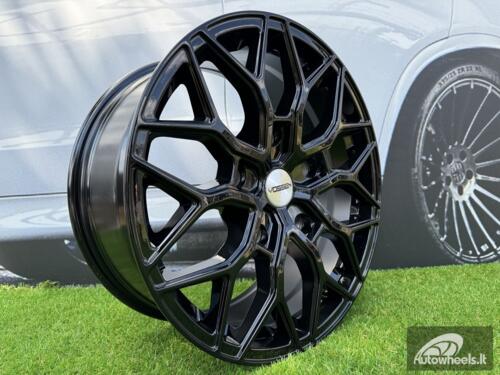 Ratlankis R20x8  5X160  ET  50  65.1  I0319  (IN-LD1)  Black (BL)  For RACIN  (K3)  (Vossen Style)