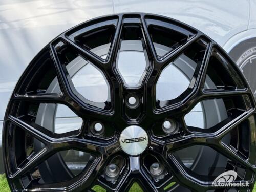 Ratlankis R20x8  5X160  ET  50  65.1  I0319  (IN-LD1)  Black (BL)  For RACIN  (K3)  (Vossen Style)