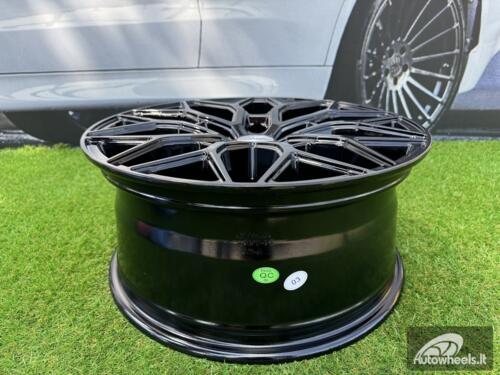 Ratlankis R20x8  5X160  ET  50  65.1  I0319  (IN-LD1)  Black (BL)  For RACIN  (K3)  (Vossen Style)