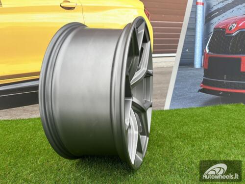 Ratlankis R19x8.5  5X112  ET  27  66.5  I5598  Gun Metal Half Matt (GMHM)  For AUD  (P2)