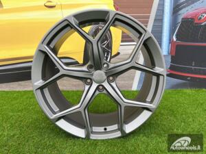 Ratlankis R19x8.5  5X112  ET  27  66.5  I5598  Gun Metal Half Matt (GMHM)  For AUD  (Z3)  (HYBRID FORGED)