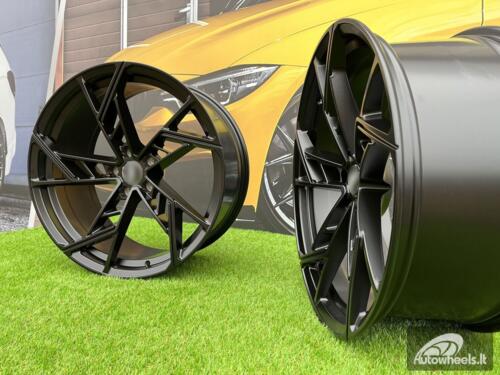 Ratlankis R20x9  5X112  ET  34  66.5  I5611  Black (BL)  For AUD  (P2)  (New ABT Style)