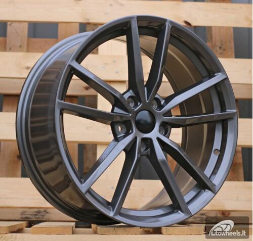 Ratlankis R18x8  5X112  ET  42  57.1  BK864  (IN5419)  Gun Metal (GM)  For VW  (Z7)