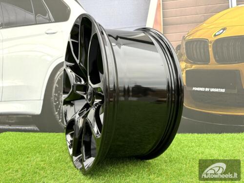 Ratlankis R20x9  5X127  ET  40  71.5  B1790  Black (BL)  For JEEP  (Z1)