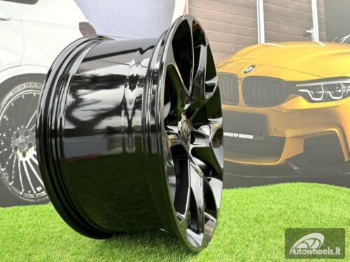 Ratlankis R20x9  5X127  ET  40  71.5  B1790  Black (BL)  For JEEP  (Z1)