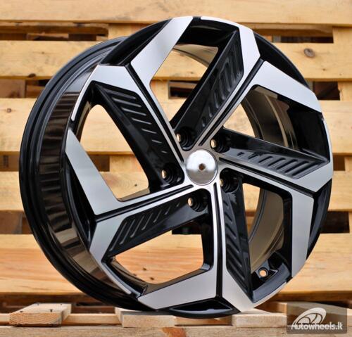 Ratlankis R18x7.5  5X114.3  ET  51  67.1  D1926  Black Polished (MB)  For HYUND  (Z2)  (NEW MODEL)