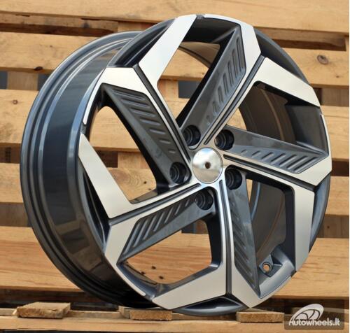Ratlankis R18x7.5  5X114.3  ET  51  67.1  D1926  Grey Polished (MG)  For HYUND  (Z2)  (NEW MODEL)
