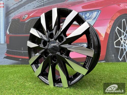 Ratlankis R16x6.5  6X130  ET  54  84.1  B3023  Black Polished (MB)  For MER  (Z2)  ((max 1400kg)HYBRID FORGED)