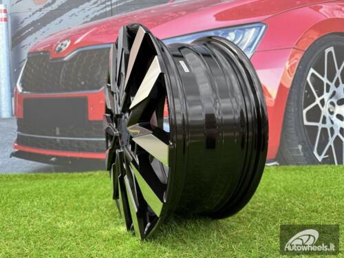 Ratlankis R16x6.5  6X130  ET  54  84.1  B3023  Black Polished (MB)  For MER  (Z2)  ((max 1400kg)HYBRID FORGED)
