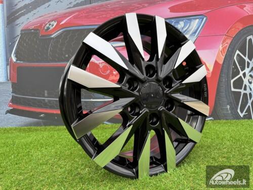 Ratlankis R16x6.5  6X130  ET  54  84.1  B3023  Black Polished (MB)  For MER  (Z2)  ((max 1400kg)HYBRID FORGED)